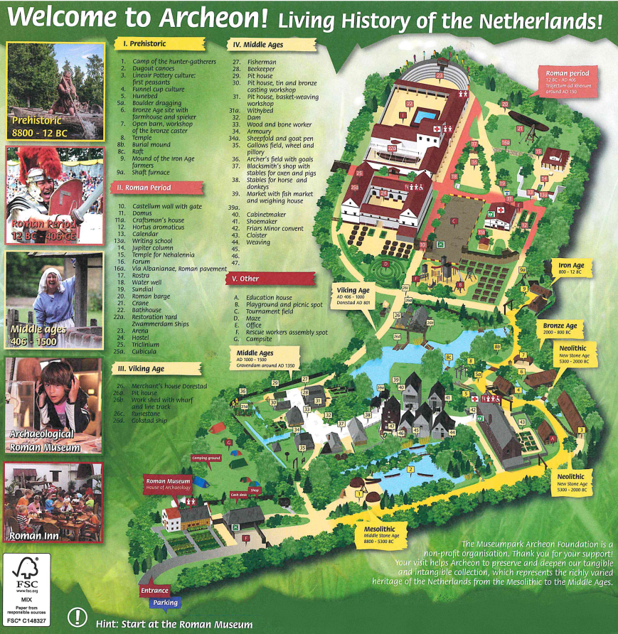 Park map | Archeon